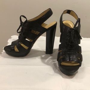 COACH Heels - Black Size 8.5